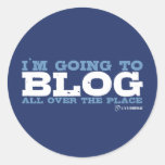 Je vais au blog partout (LiveJournal) Autocollants