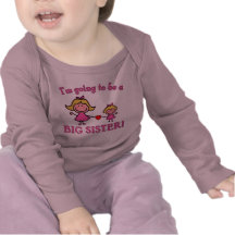 Je vais être un T-shirt de grande soeur