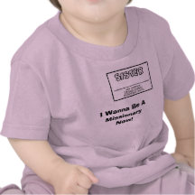 Je veux être AMissionary maintenant ! Fille T-shirt