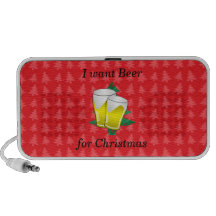 Je veux la bière pour Noël Haut-parleur De Voyage