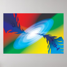 Je vois des Synchronicities Posters
