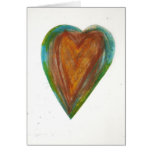 Je vous aime Valentine grunge Carte De Vœux