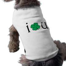 Je vous aime vêtements pour animaux domestiques