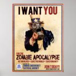 Je vous veux - apocalypse de zombi poster