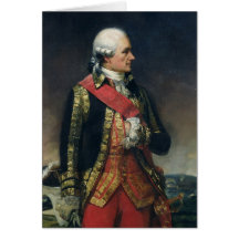 Jean-Baptiste de Vimeur Count de Rochambeau Cartes De Vœux