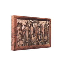 Jean Theodoor Toorop - chanson de temps Toiles Tendues Sur Châssis