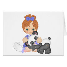 Jeanie et Binky Carte De Vœux