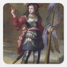 Jeanne d'Arc avant Orléans Autocollants