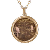 Jeanne et Blanche Pendentif