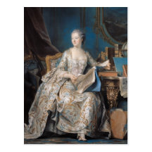 Jeanne Poisson le marquis de Pompadour, 1755 Cartes Postales