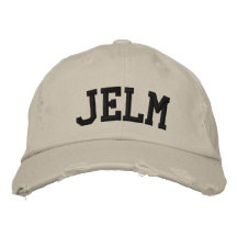 Jelm a brodé le chapeau casquette de baseball