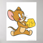 Jerry aime son fromage posters