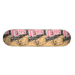 Jerry font face sur le fromage planches à roulettes