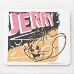 Jerry font face sur le fromage tapis de souris