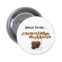 Jésus aime… badges avec agrafe