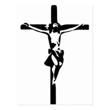 Jésus - crucifix cartes postales