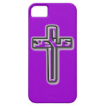 Jésus dans le noir croisé pour moi téléphone au 5 étui iPhone 5