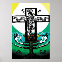 Jésus dans l'eucharistie affiche