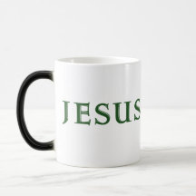 Jésus économise tasse à café