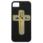 Jésus en or croisé pour Iphone 5 Coque Case-Mate iPhone 5