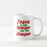 Jésus est la raison de la saison de Noël Tasse À Café
