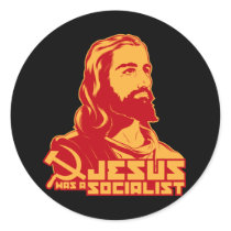 Jésus était un socialiste autocollants