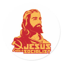 Jésus était un socialiste autocollants