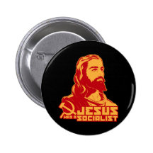 Jésus était un socialiste pin's