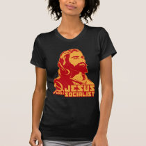 Jésus était un socialiste t-shirts