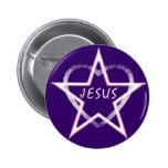 Jésus, étoile de matin lumineuse badges