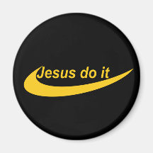 Jésus le font Jaune Aimant Pour Réfrigérateur