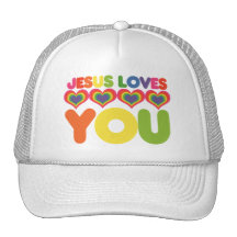 Jésus vous aime casquette de camionneur