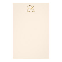 Jésus vous aime papier à lettre personnalisé