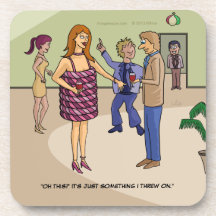 Jet sur le caboteur de robe dessous-de-verre