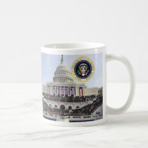 J'ÉTAIS LÀ JOUR d'INAUGURATION du Président Obama Tasse À Café