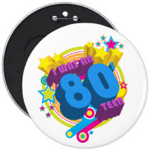 J'étais un bouton de l'ado 80s pin's avec agrafe