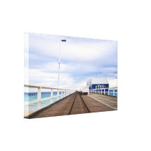 Jetée de Busselton, Australie occidentale Impressions Sur Toile
