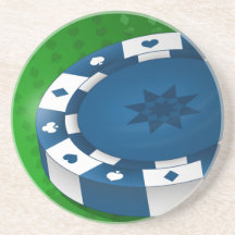 Jeton de poker - caboteurs ronds dessous de verre