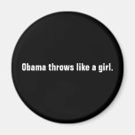 Jets d'Obama comme une fille Aimant Pour Réfrigérateur