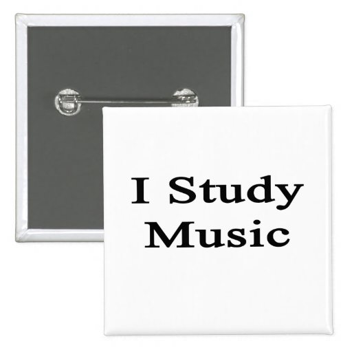 J'étudie la musique badges avec agrafe