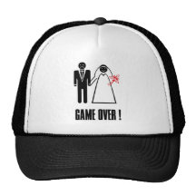 JEU AU-DESSUS de casquette de baseball
