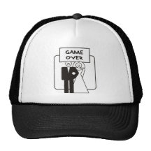 Jeu au-dessus de mariage casquette de camionneur