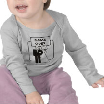 Jeu au-dessus de mariage t-shirt