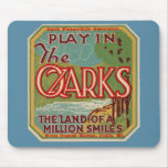 Jeu dans la terre d'OZARKS de million de sourires Tapis De Souris