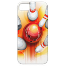 Jeu de bowling (vue supérieure) coque iPhone 5