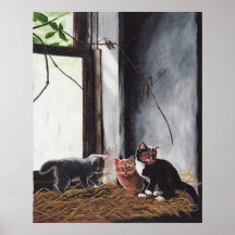 Jeu de chatons affiches