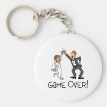 Jeu de jeunes mariés plus de porte-clef
