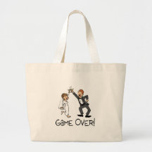 Jeu de jeunes mariés plus de sac