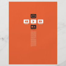 Jeu de musique prospectus personnalisés