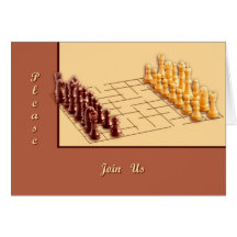 Jeu d'échecs cartes de vœux